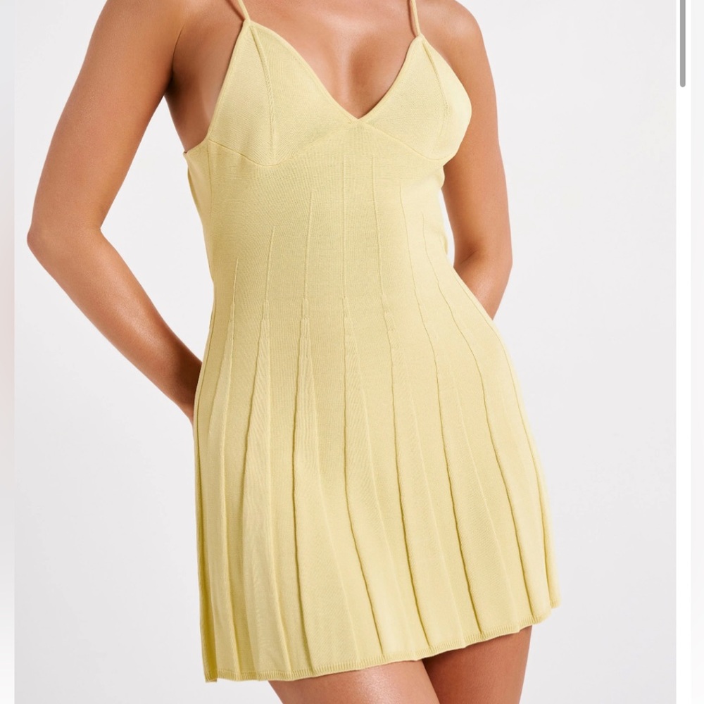Rib mini dress